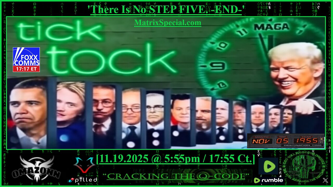 "CRACKING THE Q-CODE" ~ 'The Is No STEP FIVE. -END-'