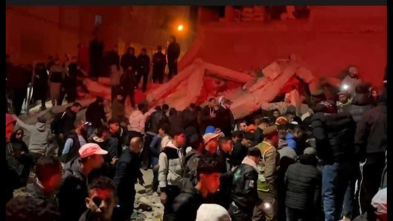Buildings Collapse in Morocco: 19 Dead, Search Continues for More Dead.