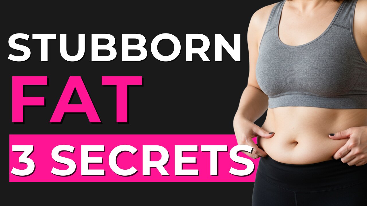 3 Steps to FINALLY Lose Stubborn Belly Fat After 40