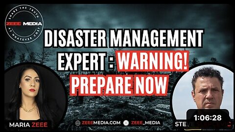"Warning from Disaster Management Expert Steve Slepcevic: Prepare Now!"