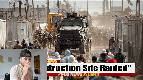Total Chaos... ICE Raids America's Largest Construction Site
