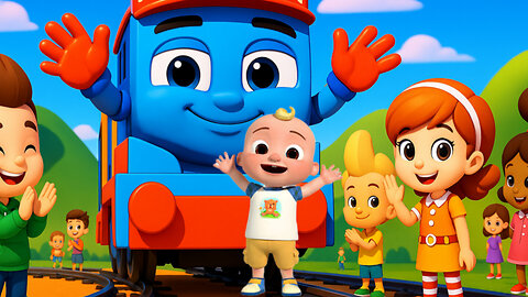 Clap Clap Train Nursery Rhyme | Fun Learning Song for Kids & Toddlers