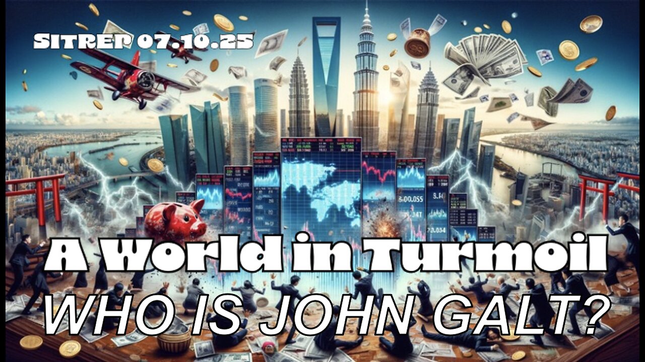 MONKEY WERX SITREP- A WORLD IN TURMOIL. WHO IS John Galt?