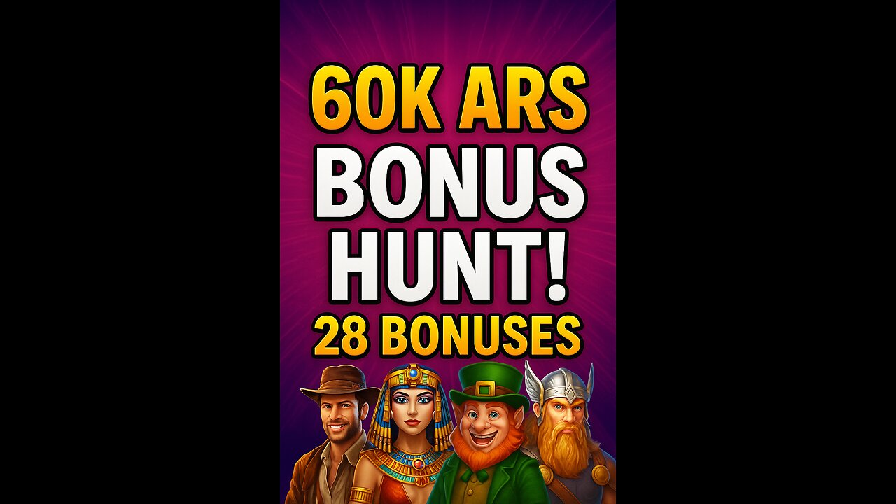 60k ARS- BONUS HUNT!