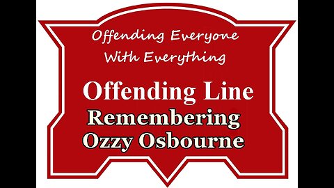 Remembering Ozzy Oscourne