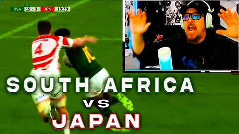 I Wasn't Excepting This!! South Africa vs Japan Rugby Highlights