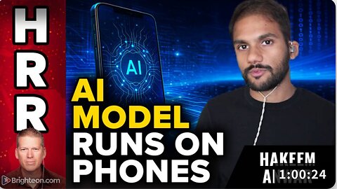 Breakthrough AI model demonstration on Above Phone notebook computers and de-Googled phones