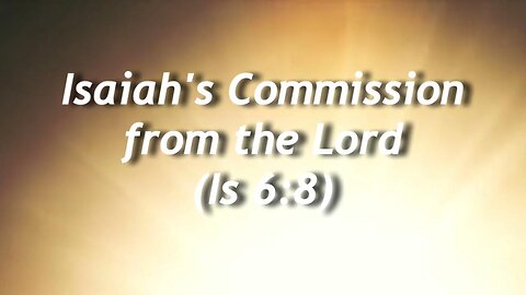 Isaiah 6:8