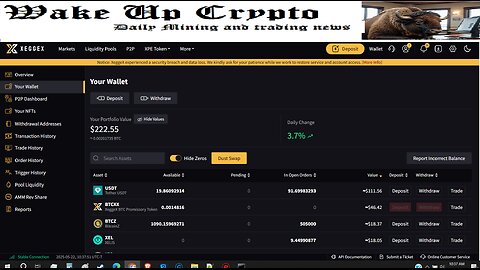 Wake Up Crypto Mining & Trading Stream - Episode 7