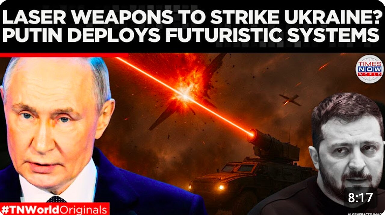 Putin Orders Production Boom, Orders Military To Use Lasers On Ukraine Drones!