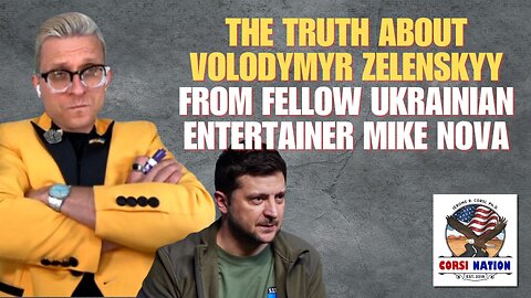The Truth About Volodymyr Zelenskyy from Fellow Ukrainian Entertainer Mike Nova