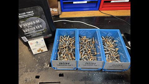Loading 38 Super on the Dillon 550C