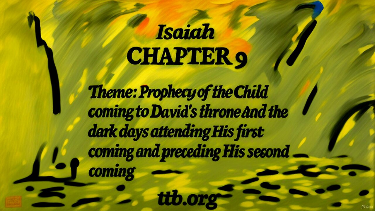 Isaiah Chapter 9 (Bible Study)