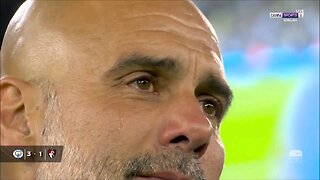 Pep, in tears when Kevin De Bruyne says goodbye…