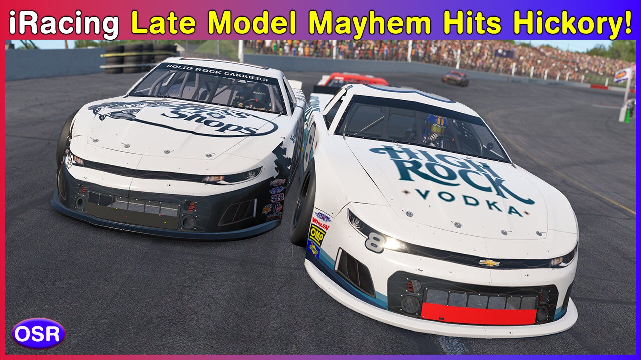 🔴 LIVE iRacing Late Model Showdown at Hickory – Bumpin', Rubbin', and Wreckin'!