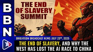 The End of Slavery, and why the West has lost the AI race to China