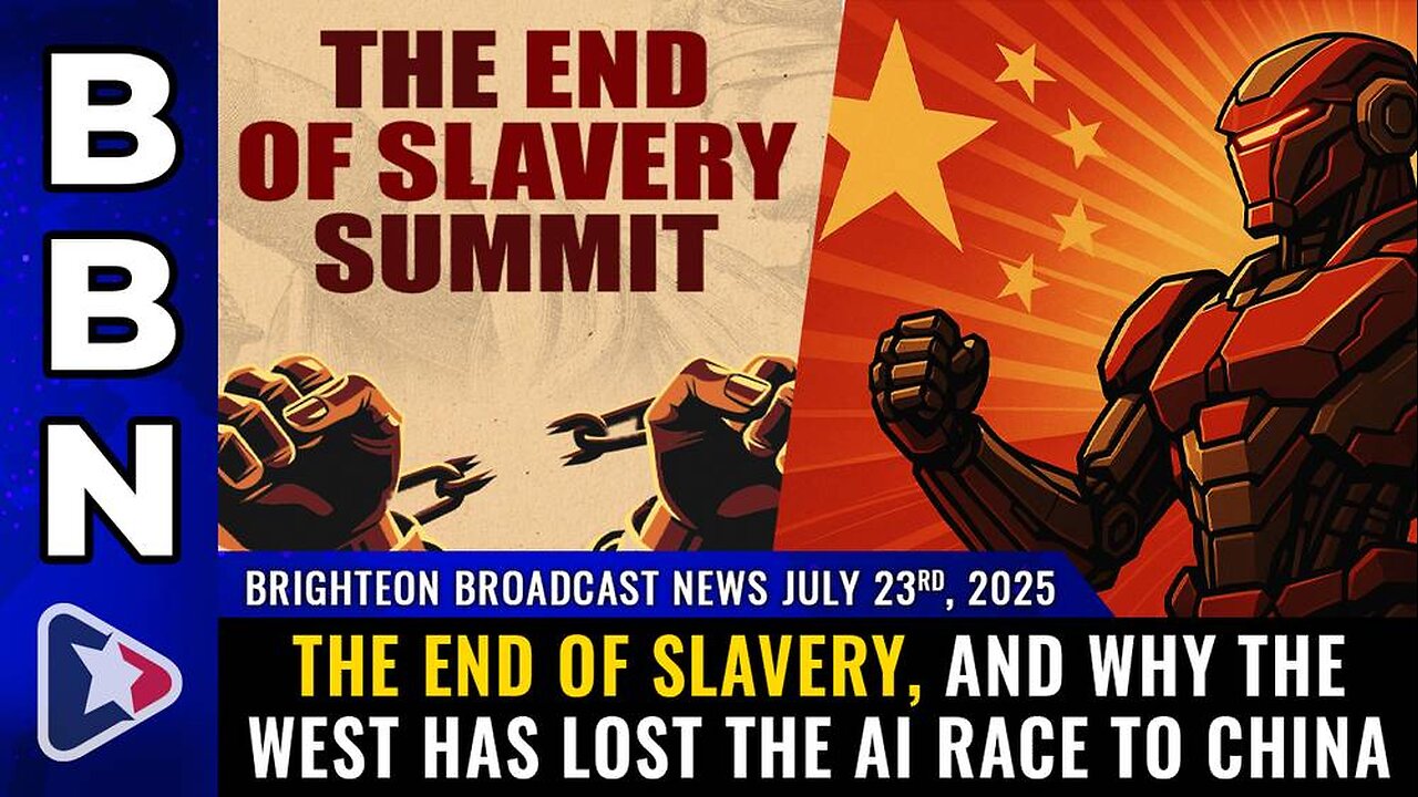 The End of Slavery, and why the West has lost the AI race to China