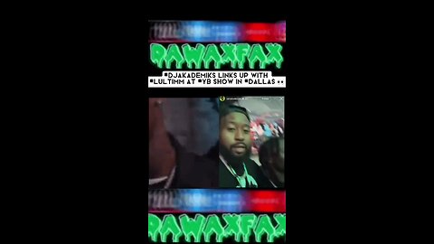 #DJAkademiks links up with #LulTimm at #YB show in #Dallas 👀
