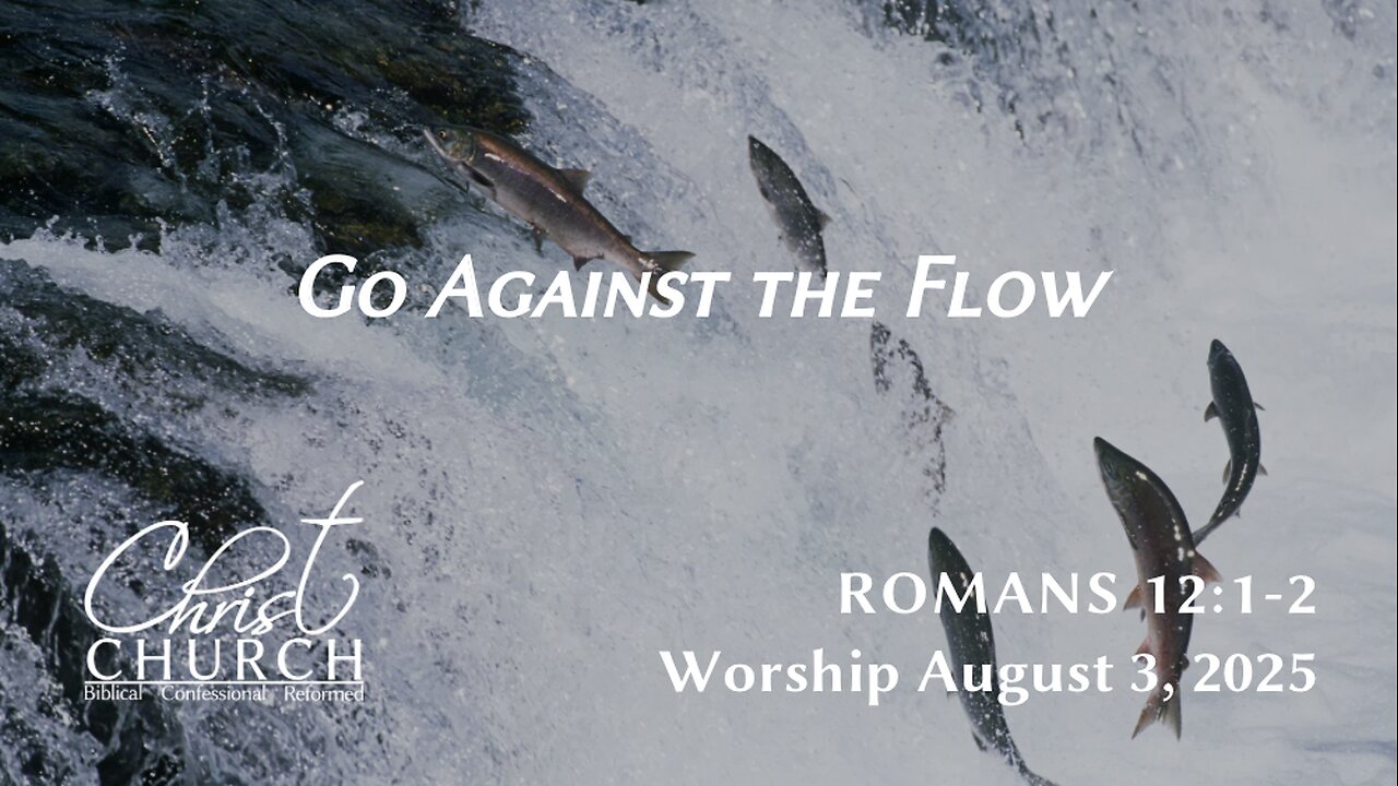 Go Against the Flow | Romans 12:1-2 | Rev. David Boxerman