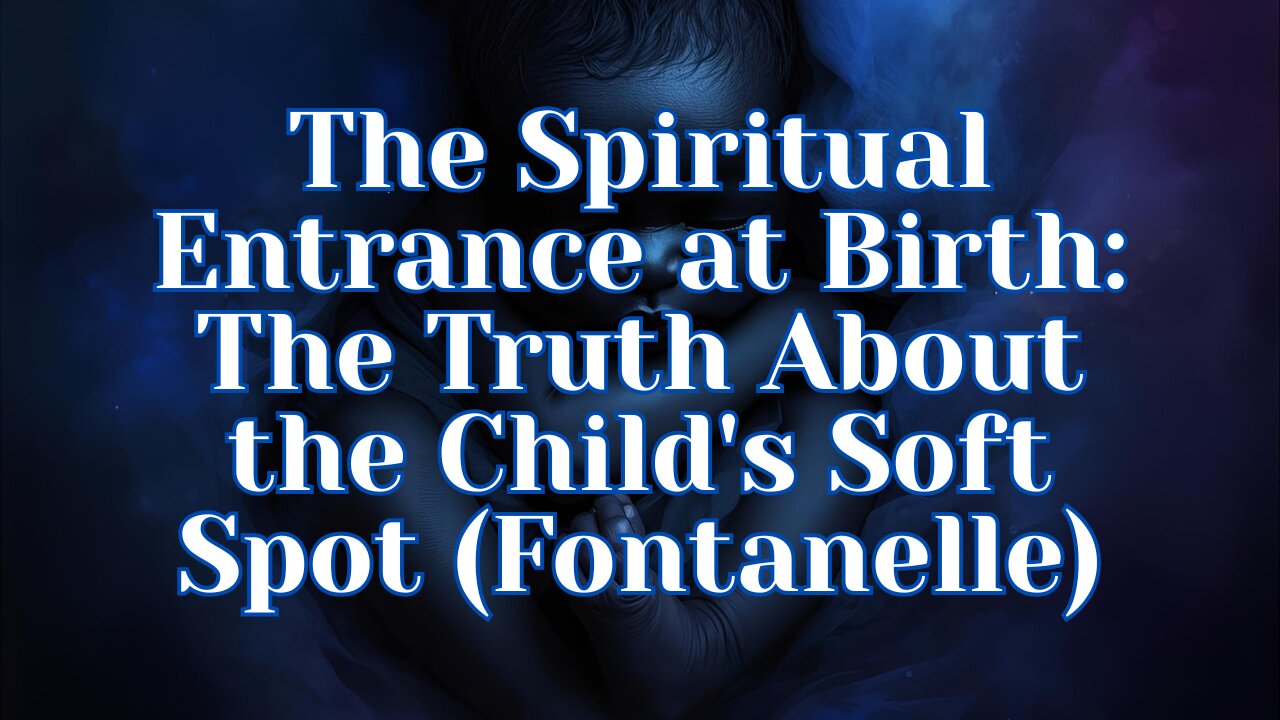 The Spiritual Entrance at Birth: The Truth About the Child's Soft Spot (Fontanelle)