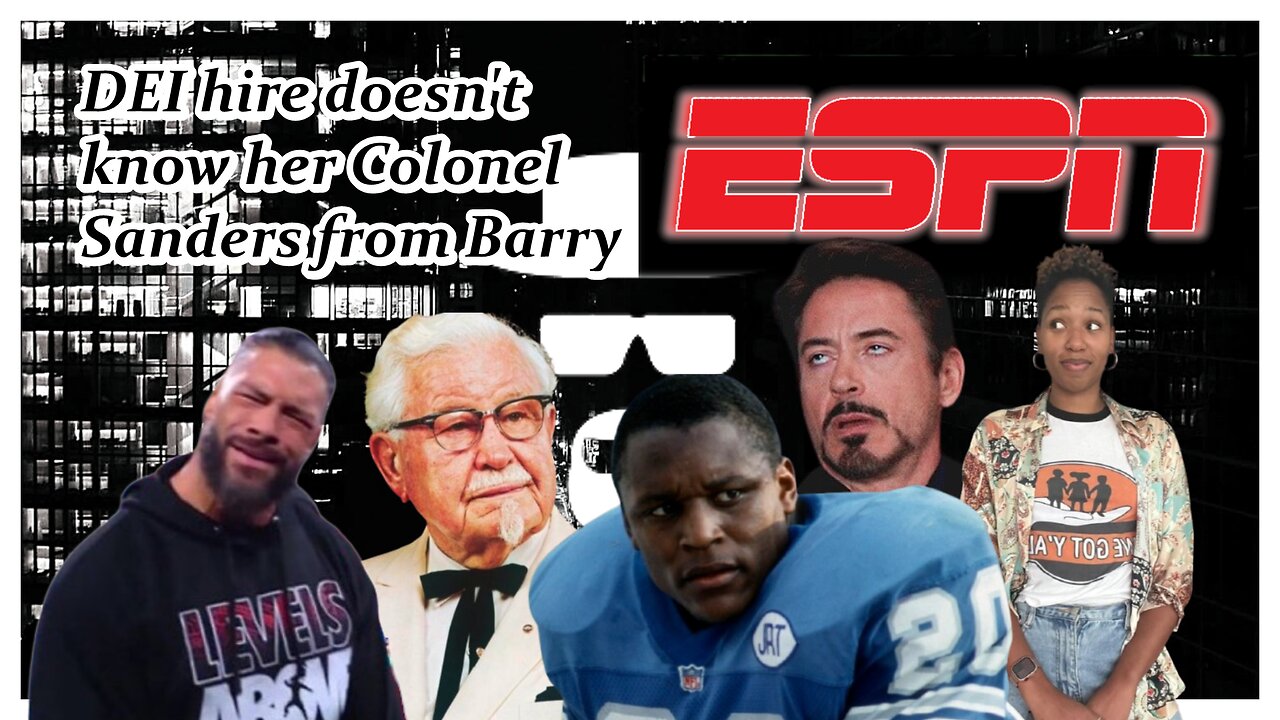 ESPN DEI HIRE: THAT'S SHEDEUR, BARRY WHO???