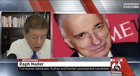 *** SPECIAL *** Ralph Nader - : Who Controls the Government?