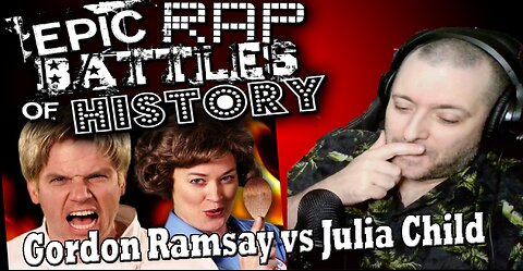 Epic Rap Battles Of History | Gordon Ramsay vs Julia Child | This One Cooked Me! 😂