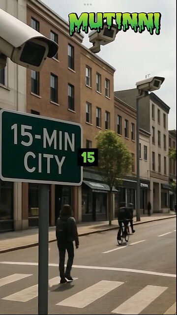 15 minutes cities, for those of you who still didn’t hear about it yeah yeah it’s coming up.