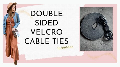 Double sided velcro table ties review