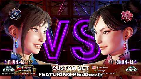 Kuya Kalbo SF6 Custom Set with PhoShizzle 2025 Winter December session.