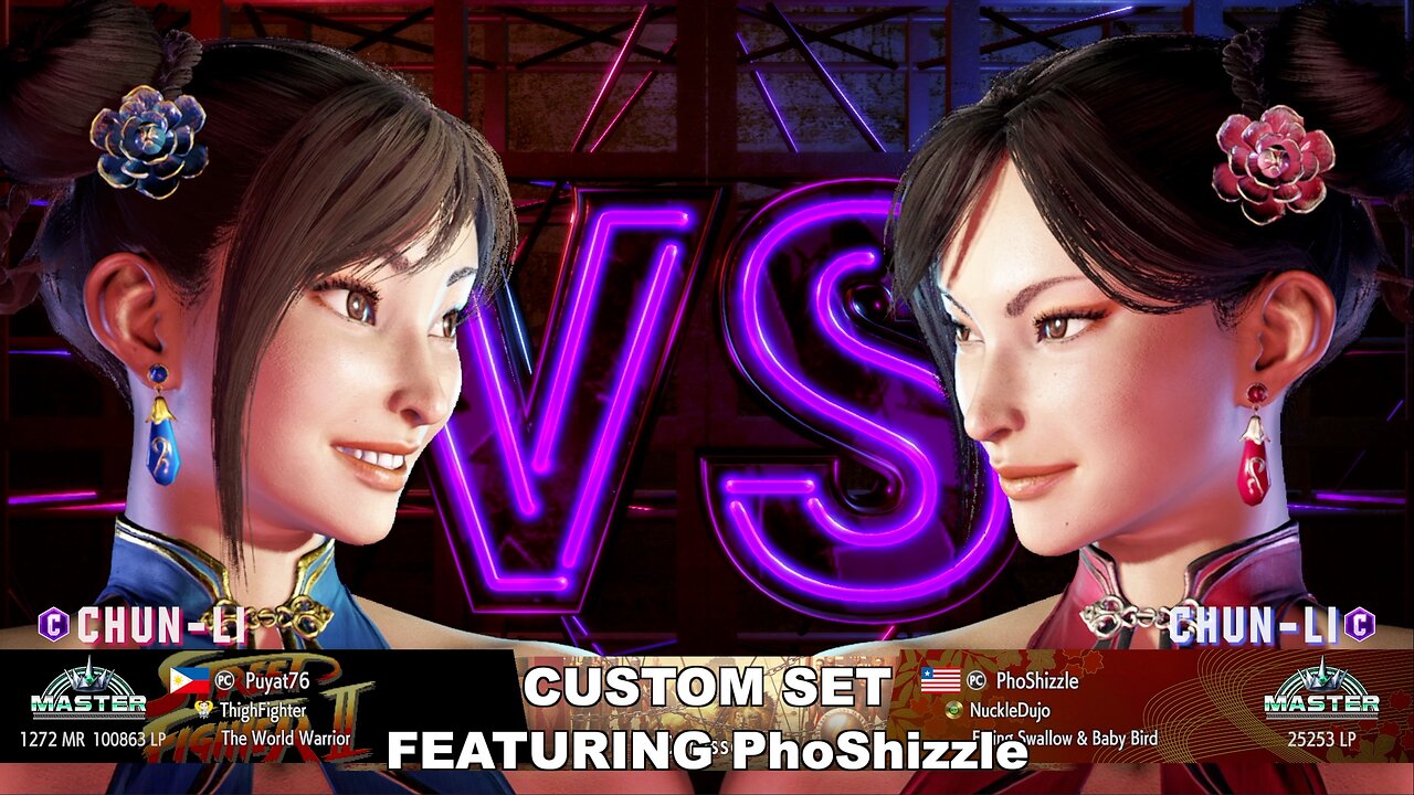 Kuya Kalbo SF6 Custom Set with PhoShizzle 2025 Winter December session.