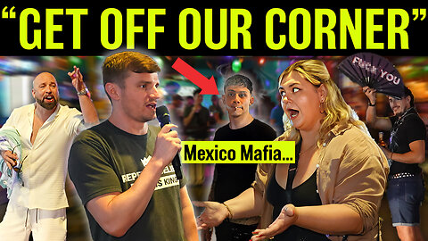 Mexican MAFIA Threatens Us While Preaching at Gay Bars!