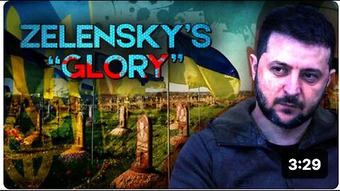 "Zelensky's Pursuit of Glory Costs Ukrainian Lives"