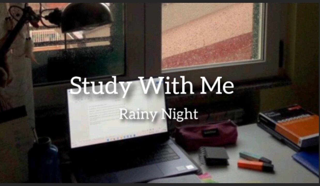 30 minute study timer with rain sound