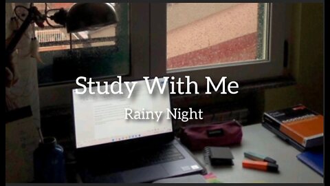 30 minute study timer with rain sound