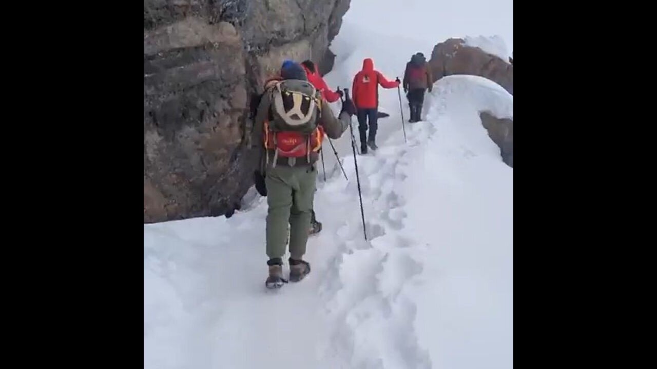 Al Gore, Womp Womp! Mt. Kilimanjaro In 2025 With Thick Snow Covering Literally Everywhere: Part 1
