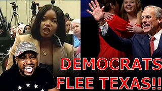 Ghetto Democrat PANICS Over LOSING HER SEAT As Democrats FLEE Texas To Stop GOP 'Election Rigging'!