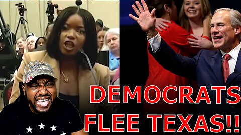 Ghetto Democrat PANICS Over LOSING HER SEAT As Democrats FLEE Texas To Stop GOP 'Election Rigging'!