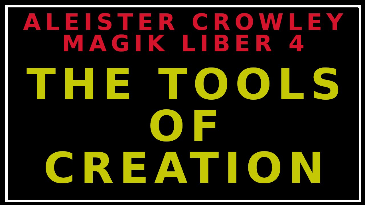 Understand the True Magical Tool The Wand : Liber 4