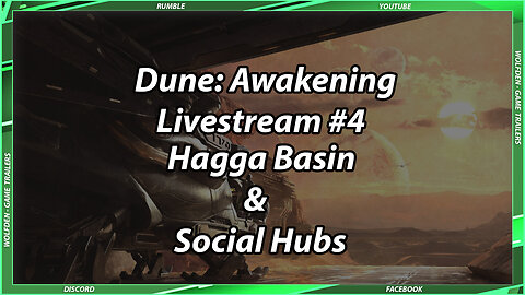 ⚡Dune: Awakening | Livestream #4 | Hagga Basin and Social Hubs | 2025