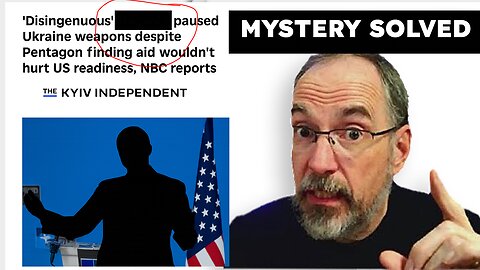 Ukraine's Weapons BLOCKED – We Just Got Proof of Who Did It