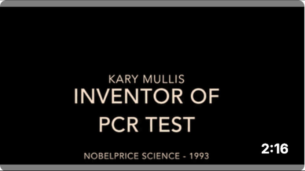 "Kary Mullis, Nobel Laureate, Exposes Dr. Anthony Fauci's Controversial Actions"