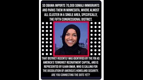 Foreign born degenerate Ilhan Omar...
