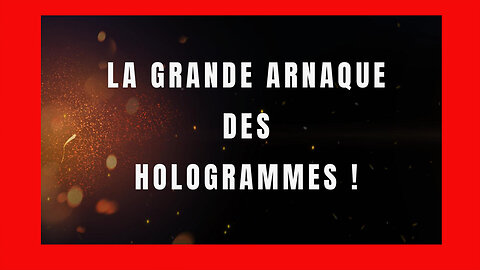 La grande arnaque des "Hologrammes"! Du 11.09.2001, aux fusées de Musk ... (Hd 720) Voir descriptif