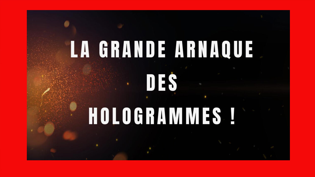 La grande arnaque des "Hologrammes"! Du 11.09.2001, aux fusées de Musk ... (Hd 720) Voir descriptif