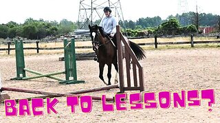 Is It TIME To Go Back To LESSONS?