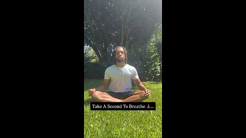 Take A Second To Breathe 🧘🏾‍♂️… | Inspiration Is Key #breathe #breath #fyp #meditate