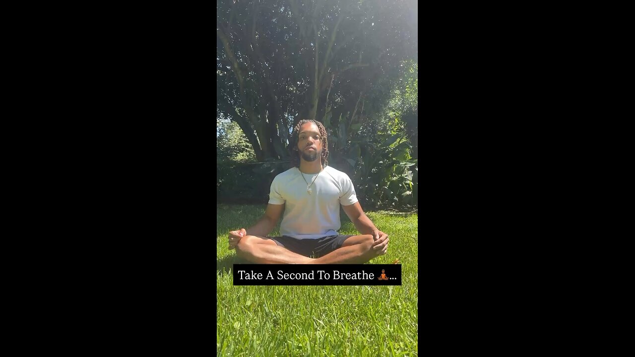 Take A Second To Breathe 🧘🏾‍♂️… | Inspiration Is Key #breathe #breath #fyp #meditate