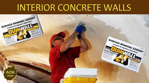 Quikwall Review - Restoring Interior Concrete Walls