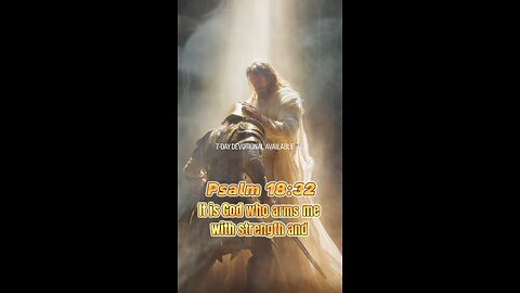 Psalm 18:34, 18:32 | He Trained You For This #strength #dailybibleinspiration #dailybiblemotivation